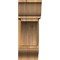 Ekena Millwork Thorton Traditional Rough Sawn Bracket w/ Offset Brace, Western Red Cedar, 8"W x 22"D x 22"H BKT0806X22X22THR01RWR - alternate 4